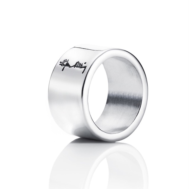Wide & Signature Ring Sølv