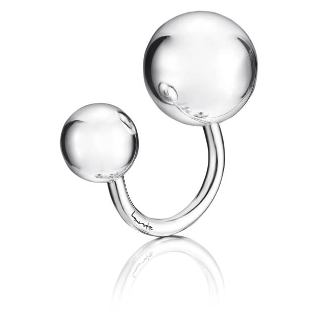 Balls Ring Sølv