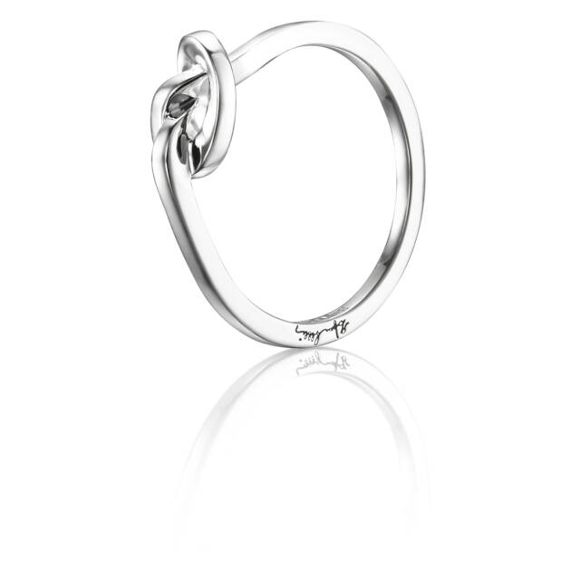 Love Knot - Sølv Ring Sølv