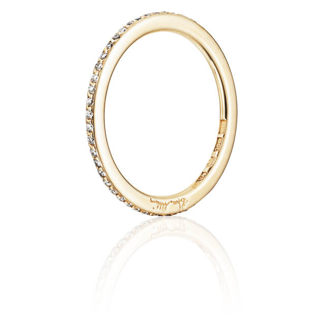 Love Bead & Stars Band Ring Gull