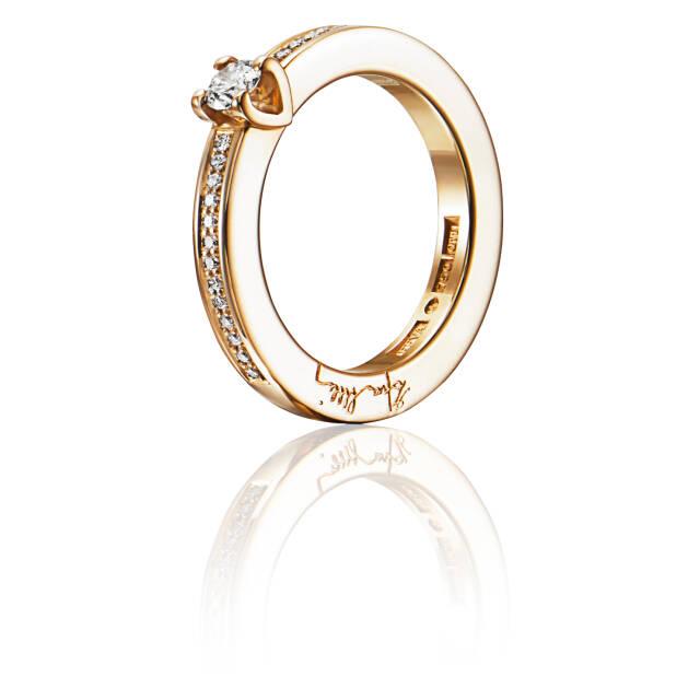 Heart To Heart 0.19 ct diamant Ring Gull