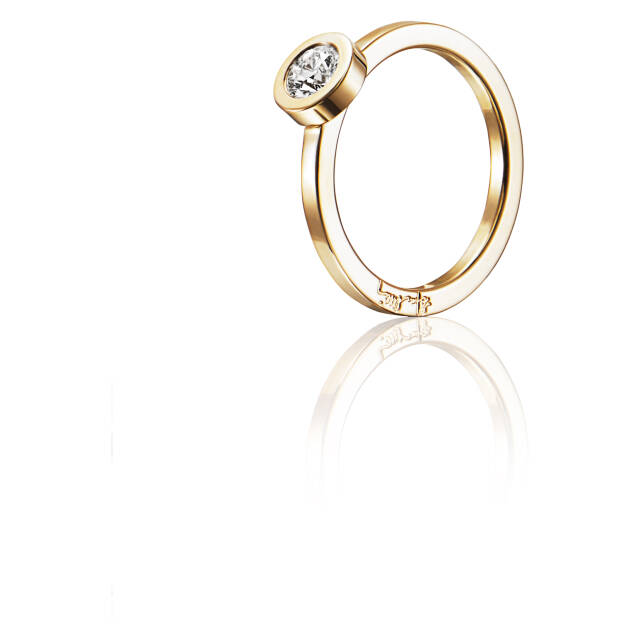 The Wedding Thin 0.40 ct diamant Ring Gull