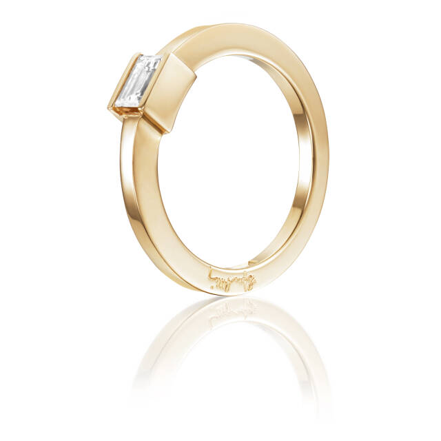 Deco Wedding Ring Gull