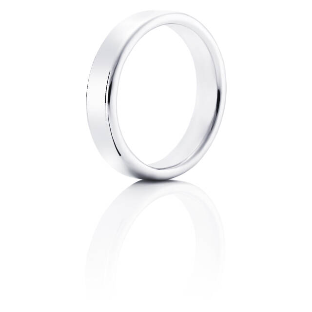 Soft Ring Hvitt gull