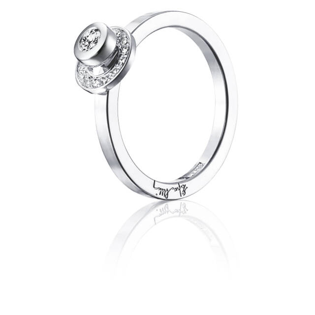 AVO Wedding Ring Hvitt gull