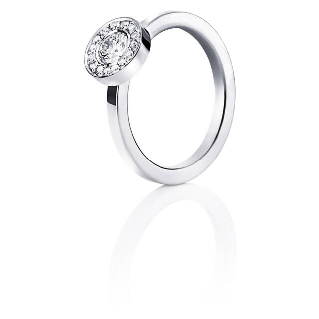 Wedding & Stars 0.40 ct diamant Ring Hvitt gull
