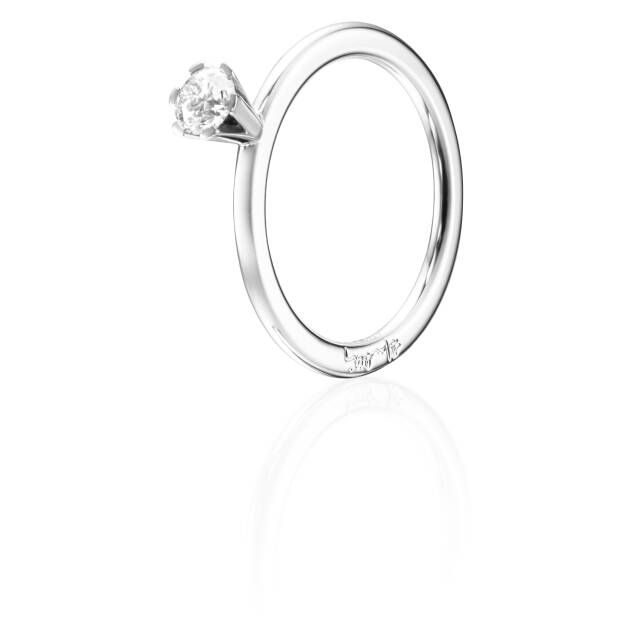 High On Love 0.30 ct diamant Ring Hvitt gull