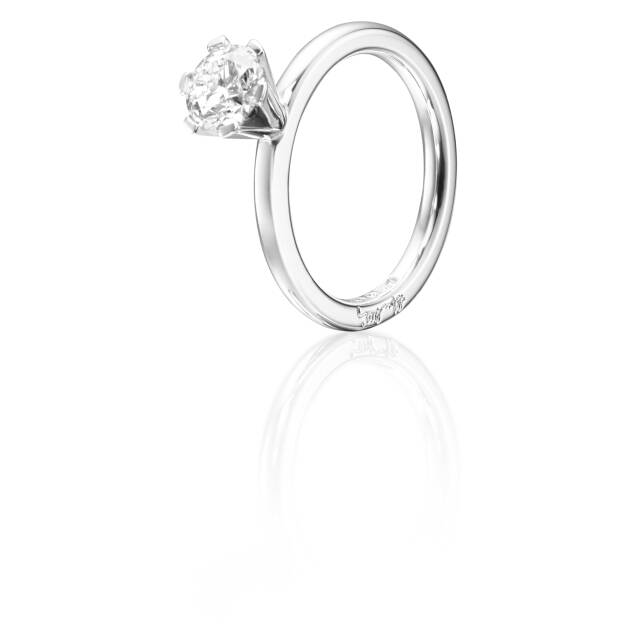 High On Love 1.0 ct diamant Ring Hvitt gull