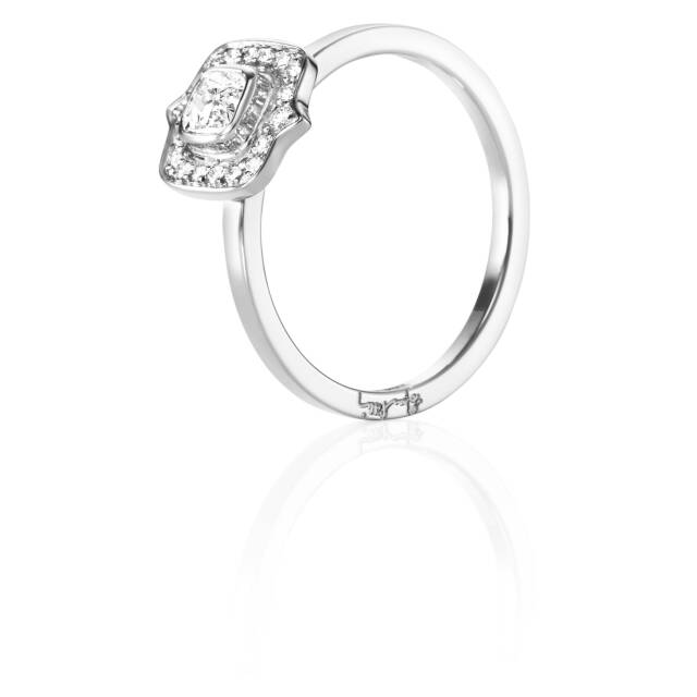 The Mrs 0.30 ct diamant Ring Hvitt gull