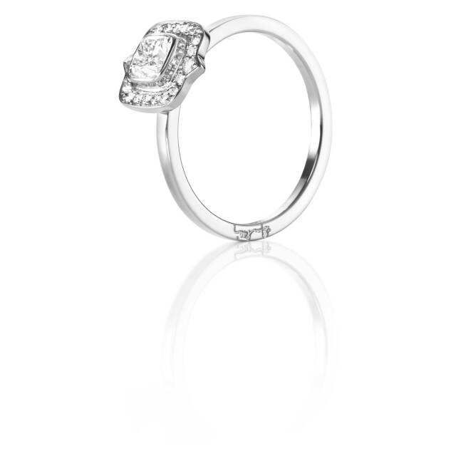 The Mrs 0.50 ct diamant Ring Hvitt gull