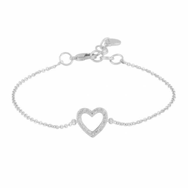 Nisi heart Bracelet Silver