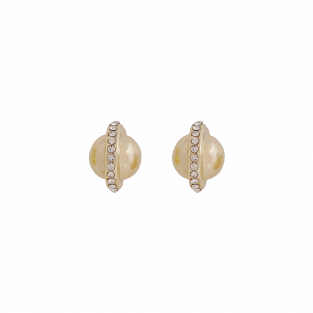 Bennet halo Earring Gold