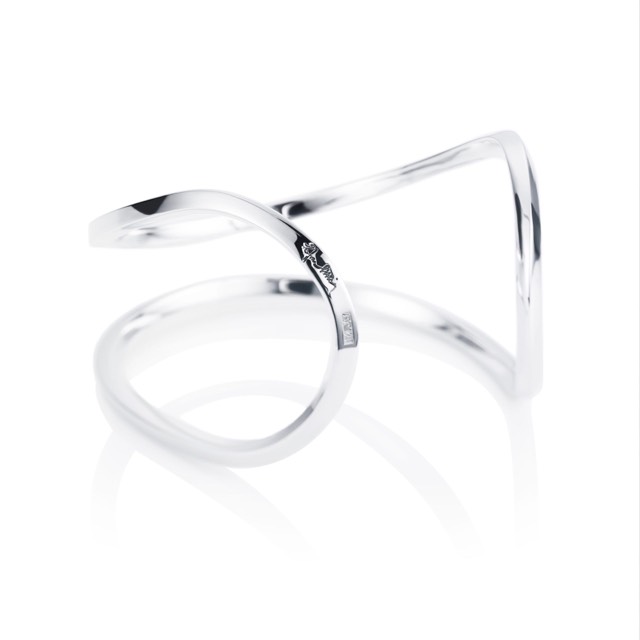 Loop Cuff Armbånd Sølv