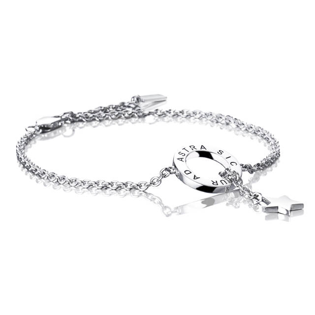 Astra Fall Armbånd Sølv
