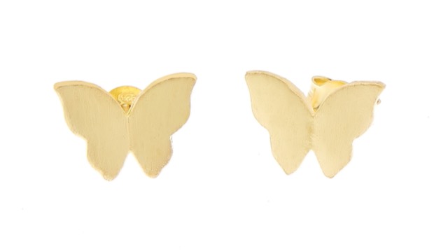 Butterfly Øreringer Gull
