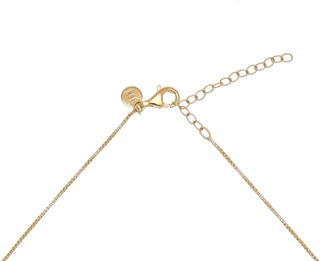 Letters Halskjede Gull 42-47 cm