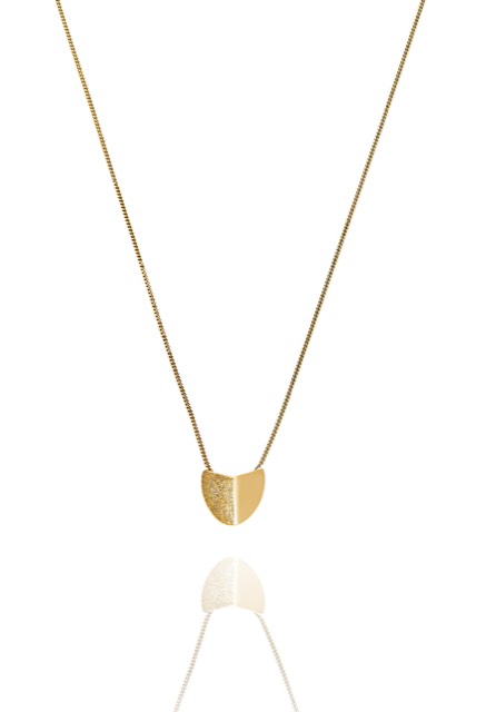 Roof big pendant Halskjede Gull 45-50 cm