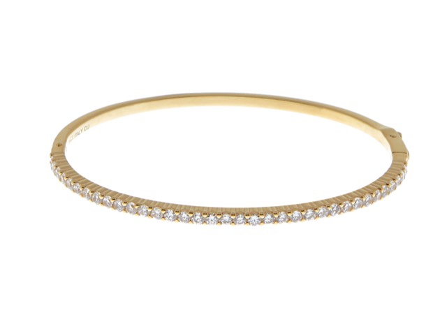 Two bangle brace Armbånd - Gull