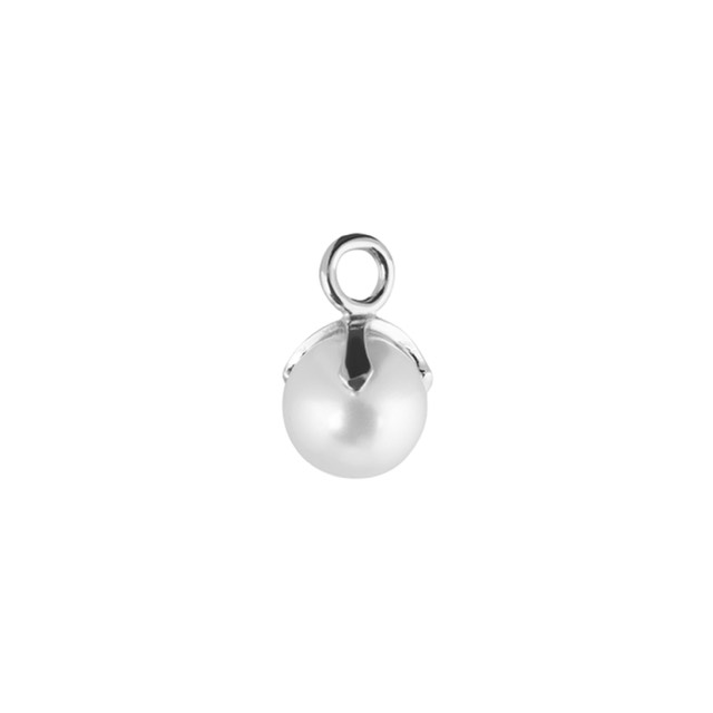 Letters Pearl pendant Sølv/ per styck