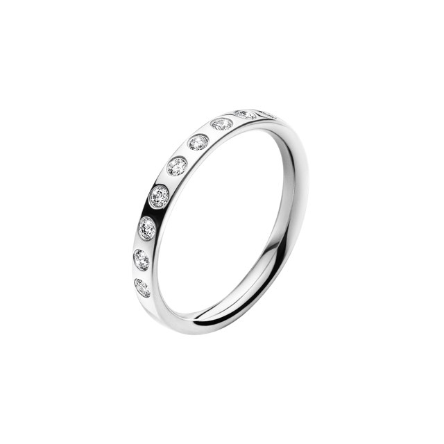 MAGIC Ring Diamant 0.18 ct Hvitt gull