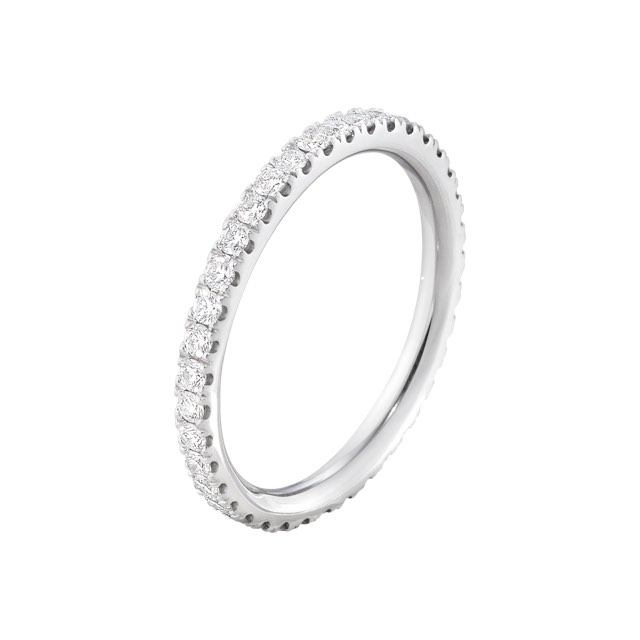 AURORA Ring Diamant 0.41 ct Hvitt gull