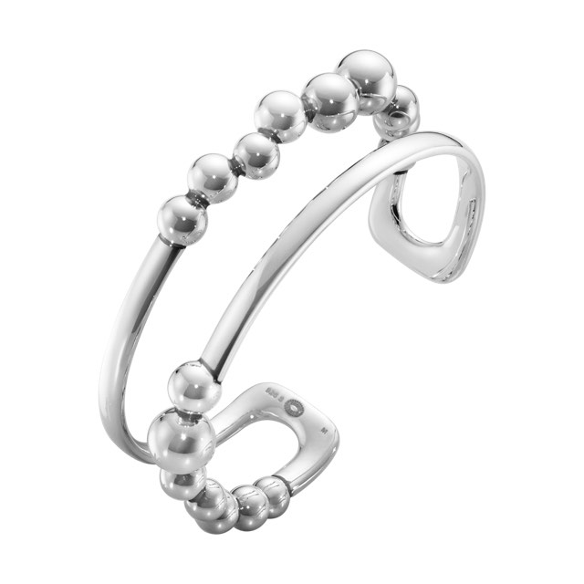 MOONLIGHT GRAPES BANGLE Armbånd Sølv