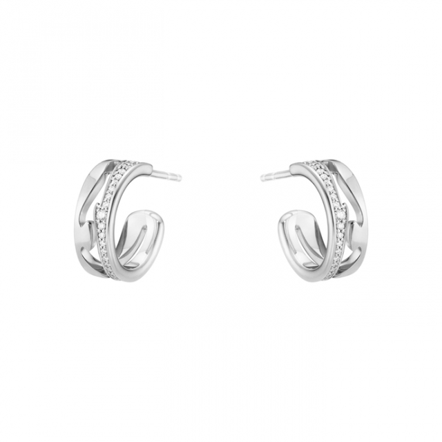 FUSION OPEN EARHOOP PAVÉ 0.19ct