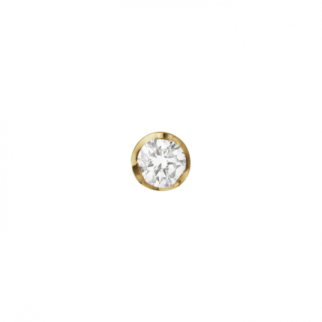 GJ SIGNATURE SOLITAIRE Stud/Øreringer DIAMOND 0.10 CT