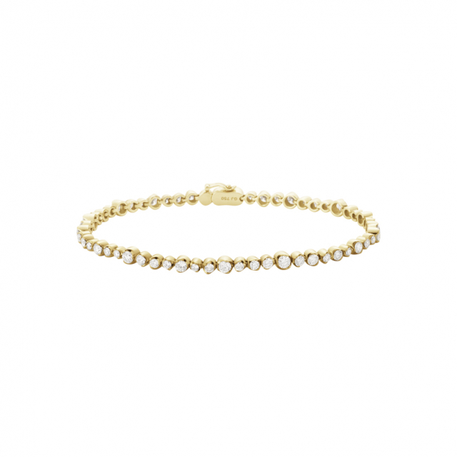GJ SIGNATURE TENNIS Armbånd DIAMOND 2.26 CT SMALL