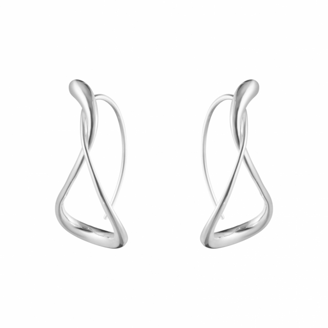 MERCY LARGE EARHOOP Sølv