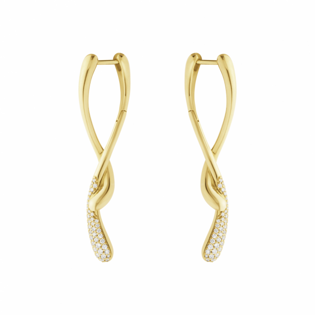Mercy Earrings Gold 0,37ct