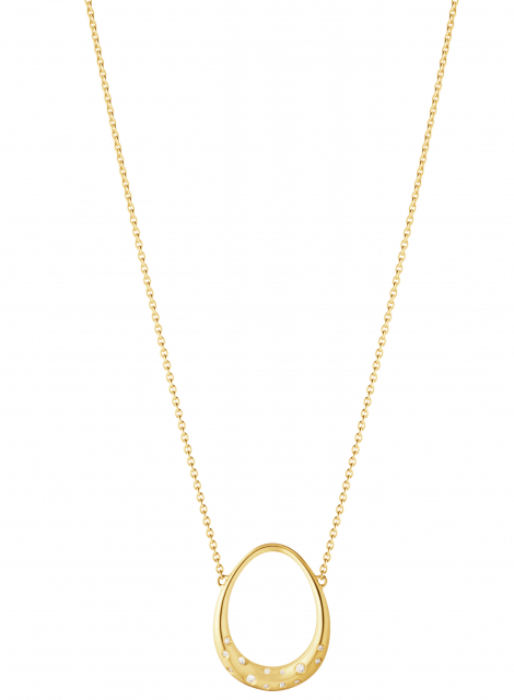 Offspring Small Necklace 0,04ct Gold