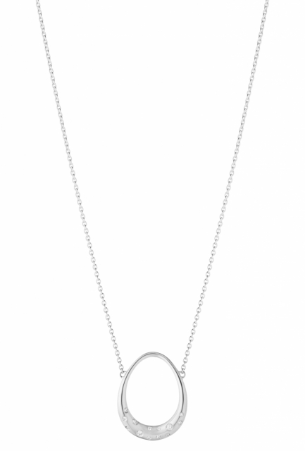 Offspring Necklace, small 0,04ct Silver