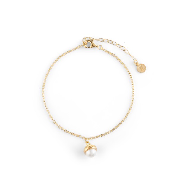 Pearl bubble brace Armbånd Gull