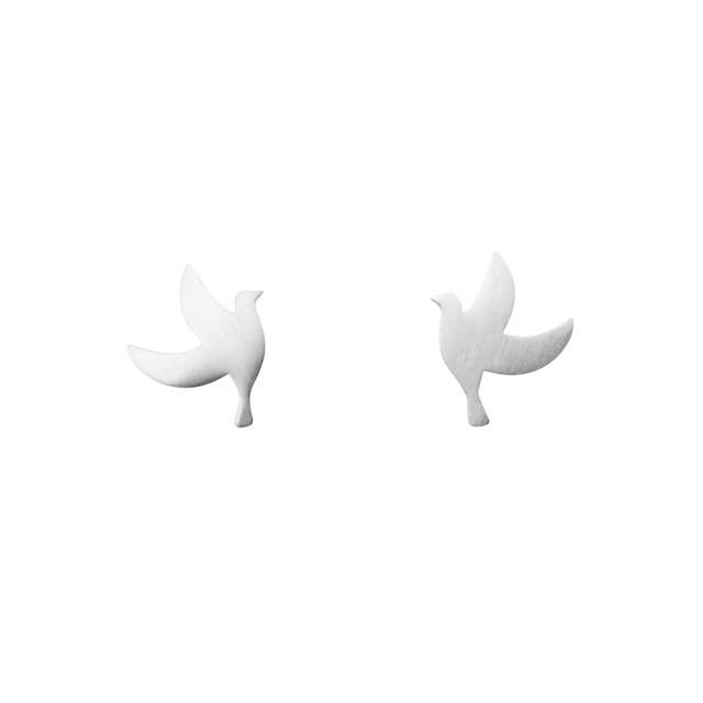 Peace small ear Sølv