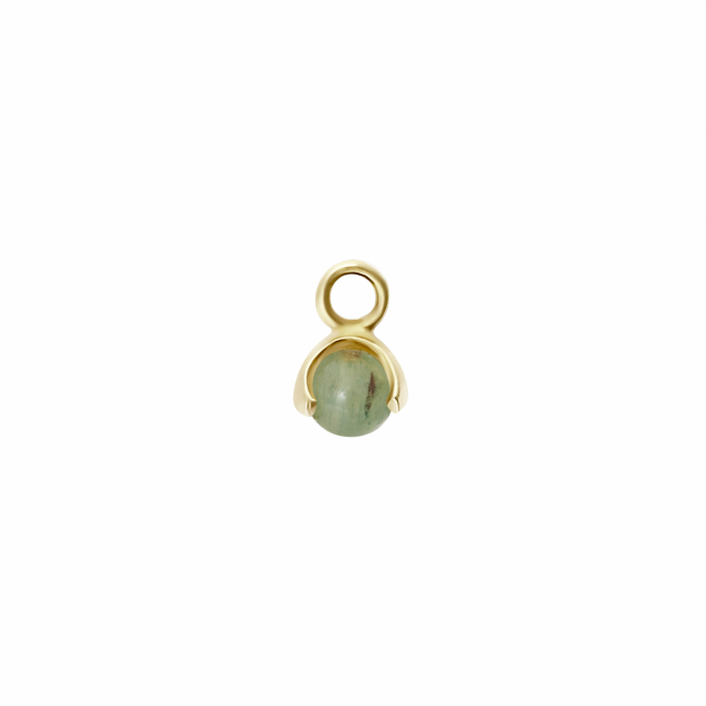 Letters stone 5 aventurine pend Gull