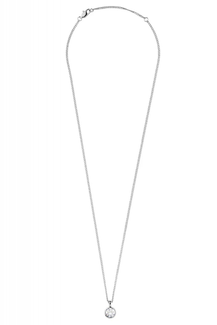 ETTE Sølv CRYSTAL Halskjede