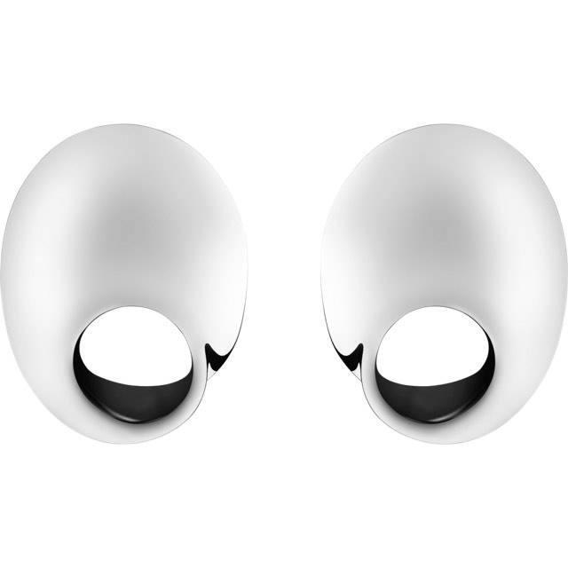 MOEBIUS Øreringer Sølv