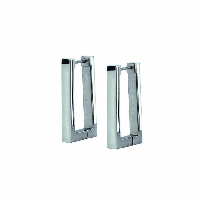 KATHY Long Øredobber Stål