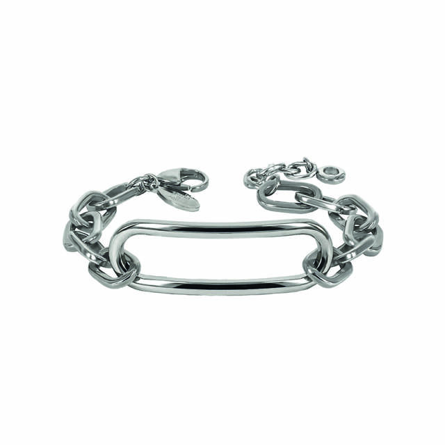 CHANIA Big Armbånd Stål