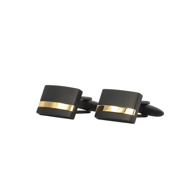 MOLTAS manschettknappar Svart/Gull