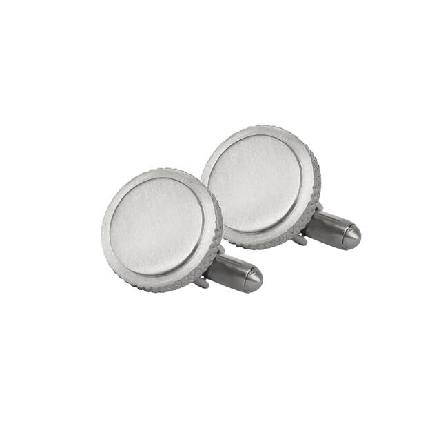 PLEX manschettknappar Stål
