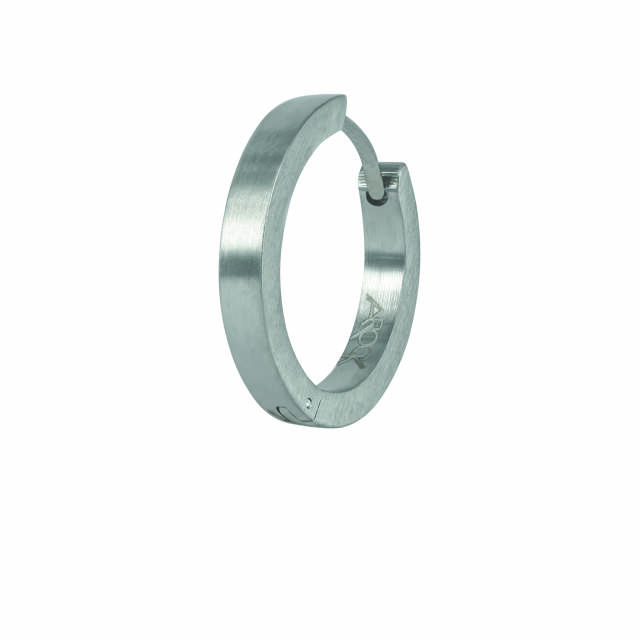 WILLE Øredobber Matt Stål