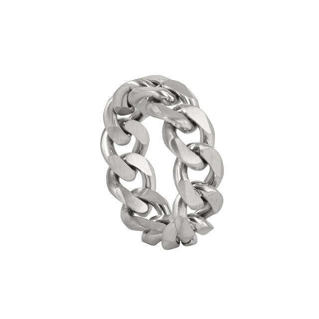 DYLAN Matt Stål ring