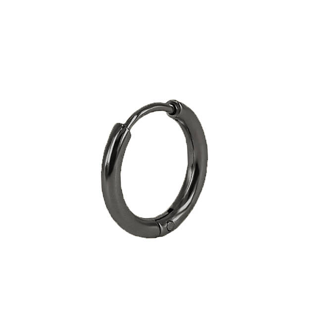 MILIAM 14mm Øredobber Gun Metal