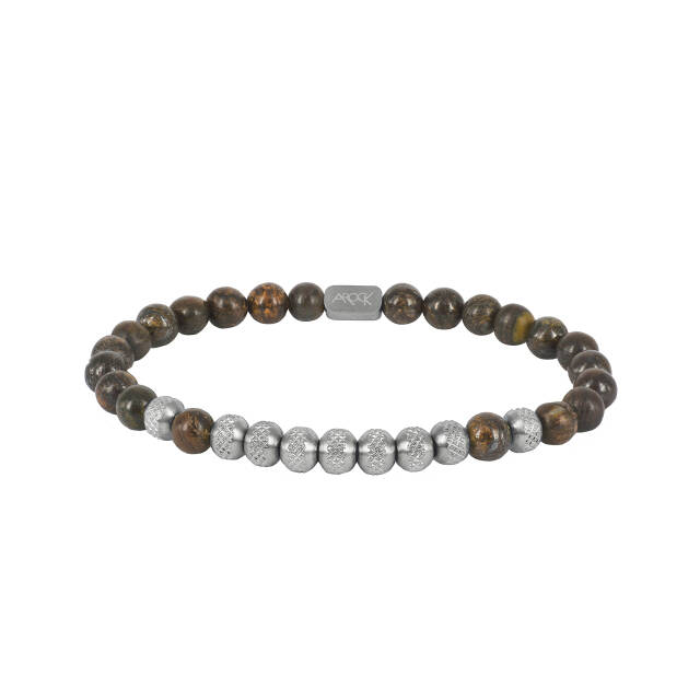 PHOENIX Armbånd Stål/Brun