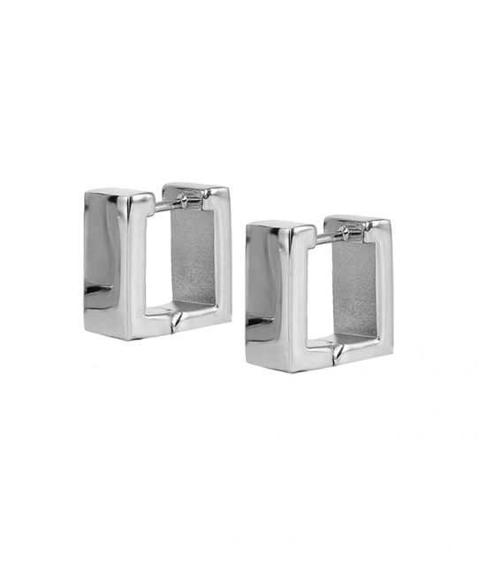 KATHY Wide Øreringer Stål