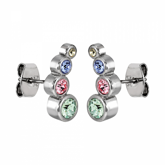 AGNES Sølv PASTEL MULTI