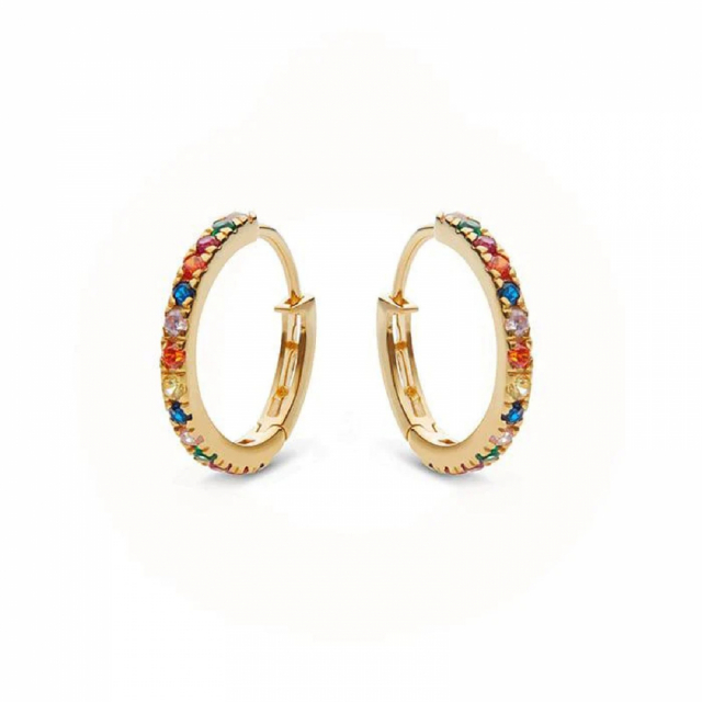 Nubia Big Øreringer (Gull)