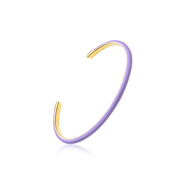 Enamel cuff purple (Gull)